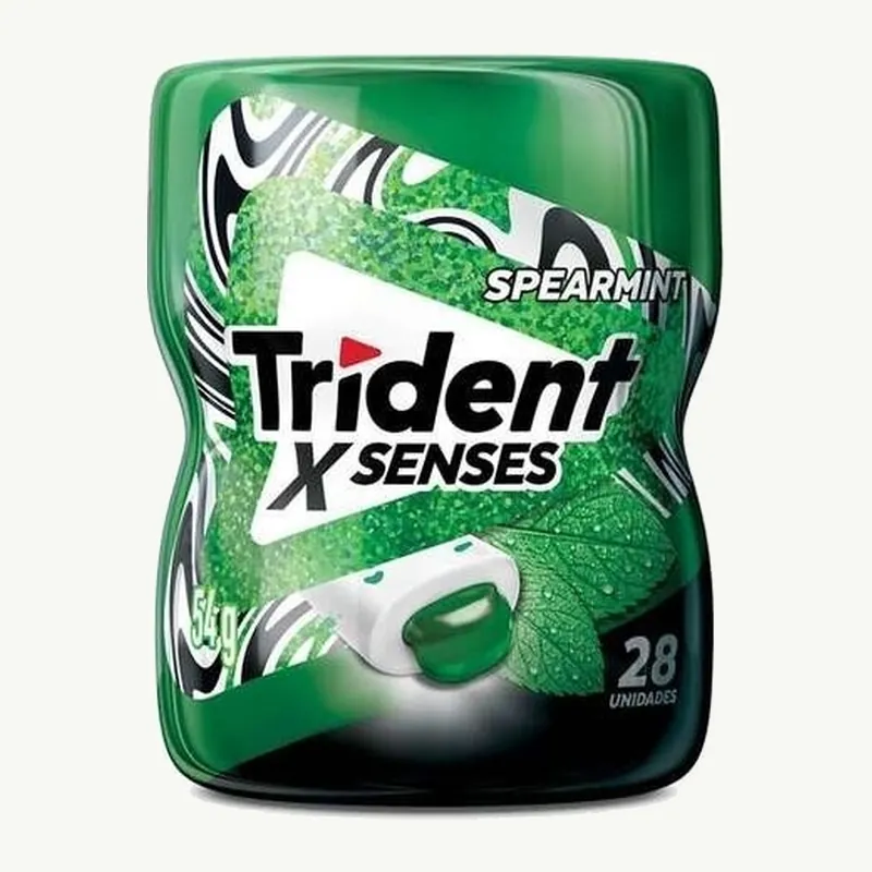 Trident 54g X Senses Hortela