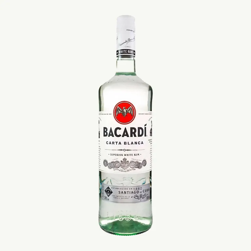 Rum Bacardi 980ml Carta Prata