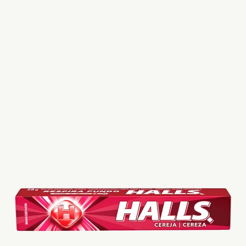 Halls 28g Cereja