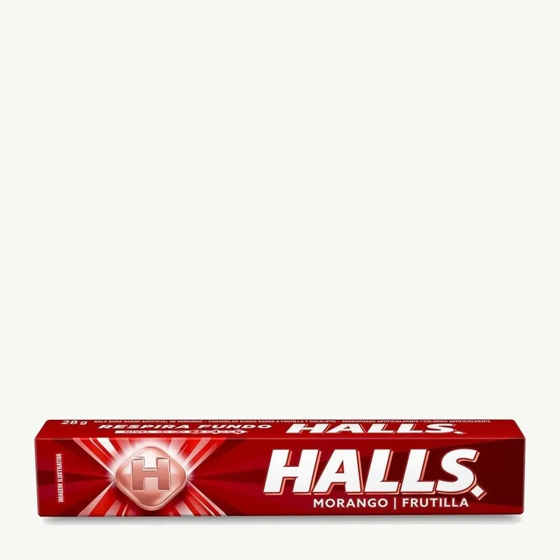 Halls 28g Morango