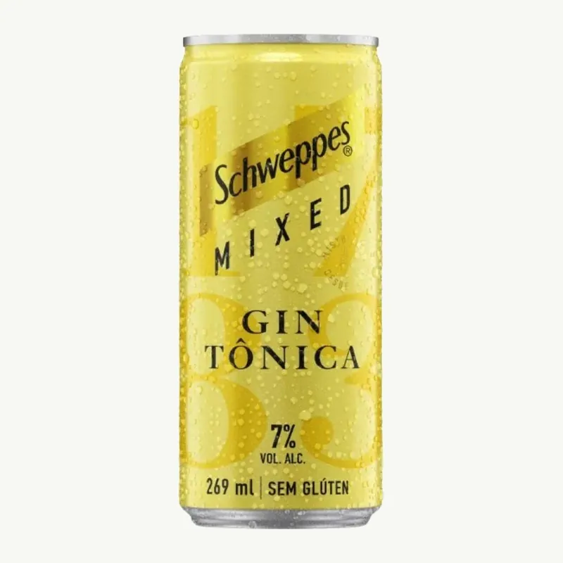 Schweppes Mixed Gin Tônica Lata 269ml