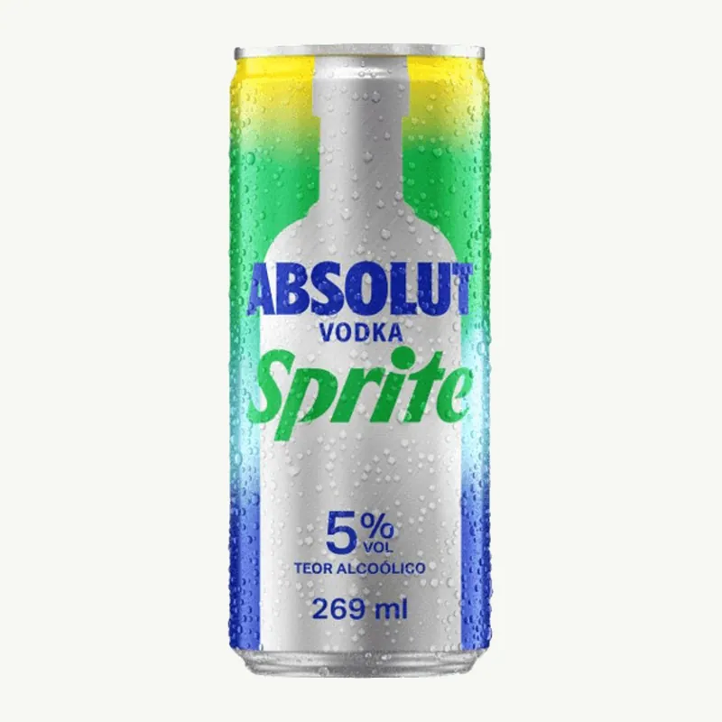 Absolut Vodka Sprite Lata 269ml