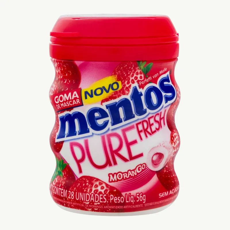 Mentos 56g P.Fresh Morango