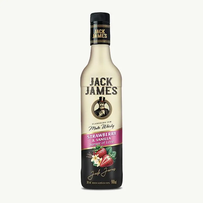 J.James 900ml Strawberry e Vanilla 900ml