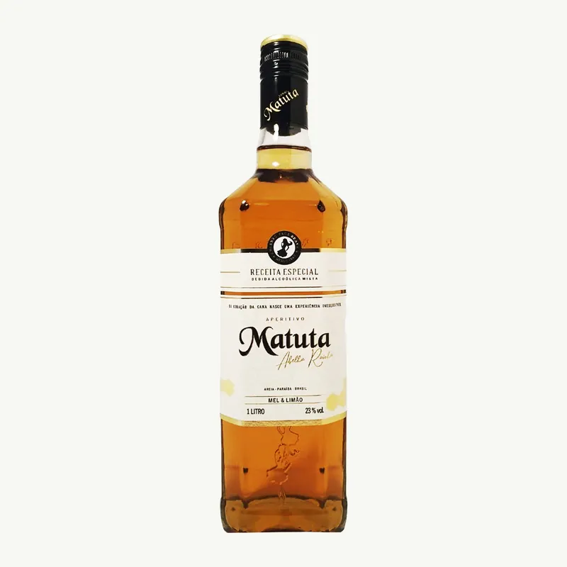 Matuta 1L Mel e Limão Cachaça