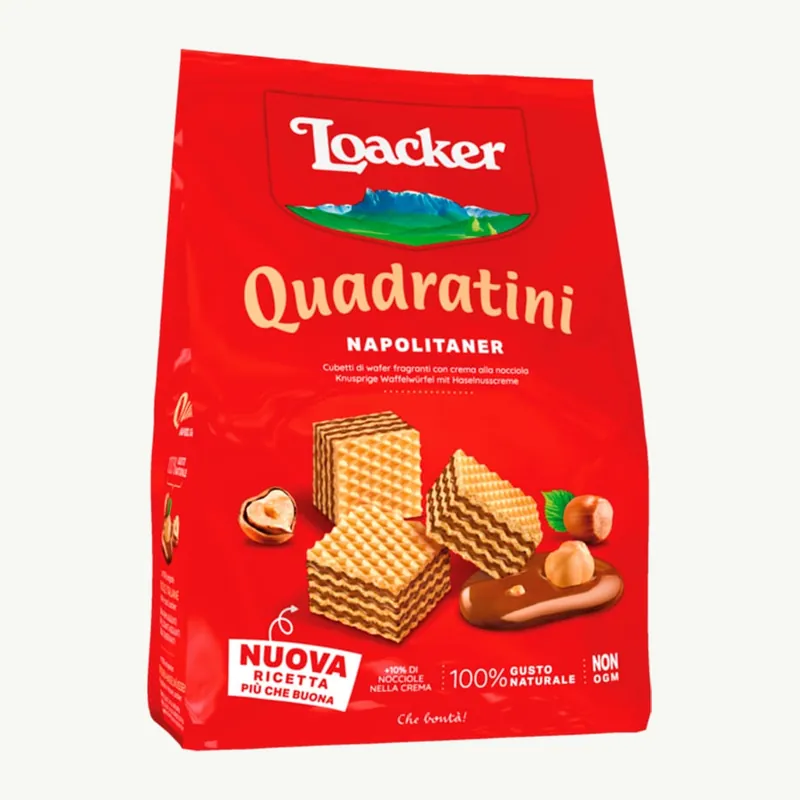 Quadratini Napolitaner (Avela) 125 G-Biscoi Aus Loacker