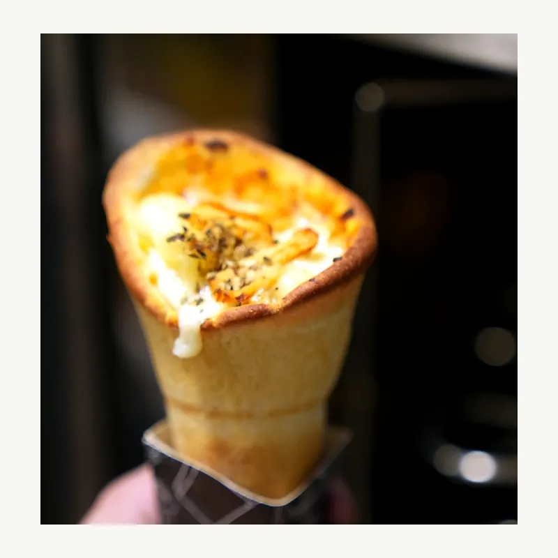 Pizza Cone - Frango com Catupiry