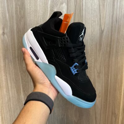 Jordan 4 Preto/Azul