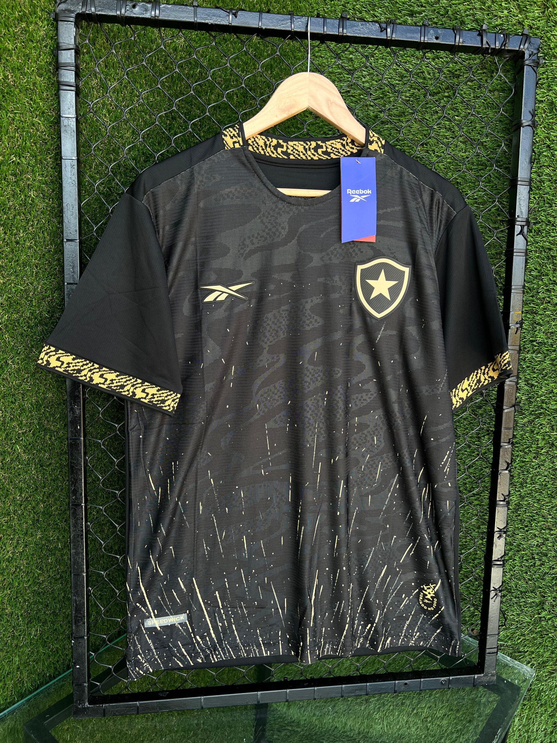 Camisa Botafogo II 24/25 s/n° Jogador Reebok Masculina - Preto